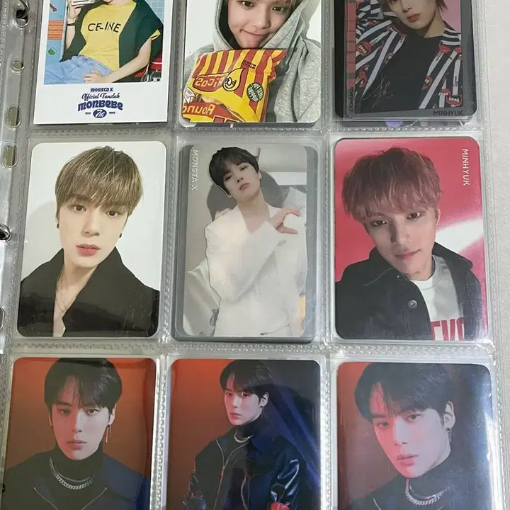 몬스타엑스 민혁 포카 팝니다