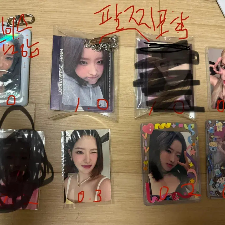 이달의 소녀 콘서트 굿즈 포토카드