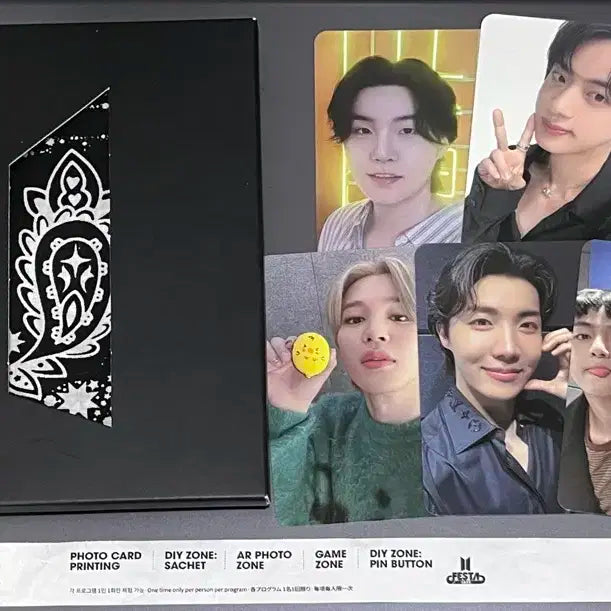 2025 방탄 페스타 아미존 풀세트 / 반다나 포카 손목띠 스티커
