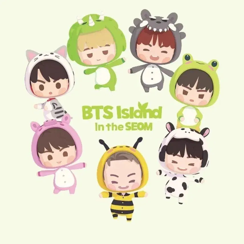 BTS 방탄소년단 인더섬 2025 festa 피규어 마그넷 럭키드로우