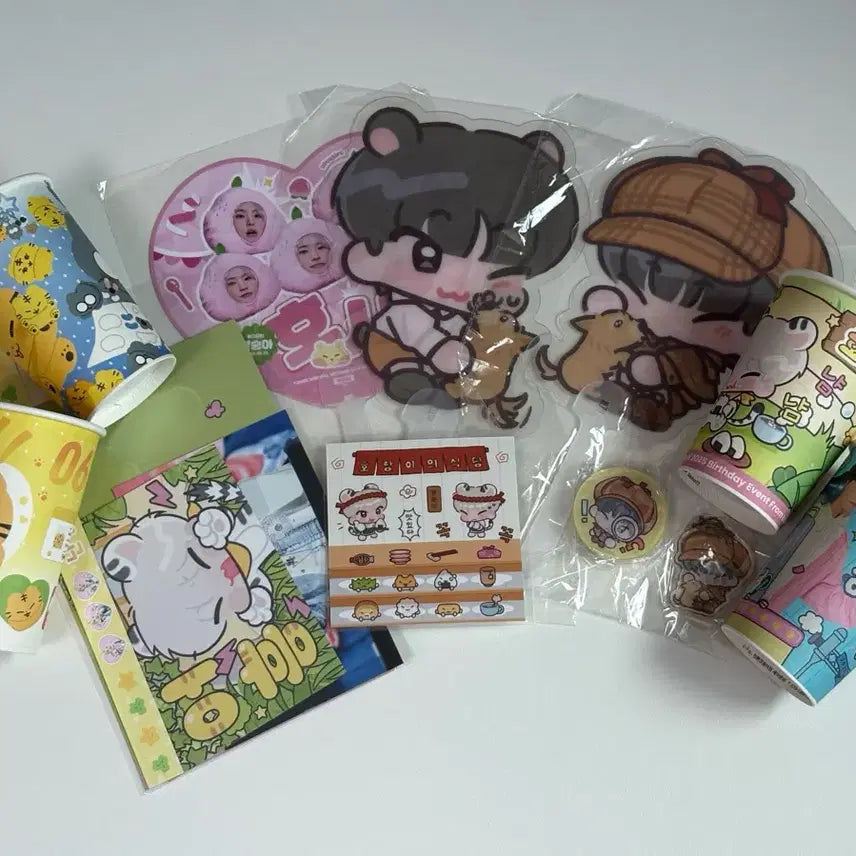 세븐틴 호시 생일카페 생카 비공굿