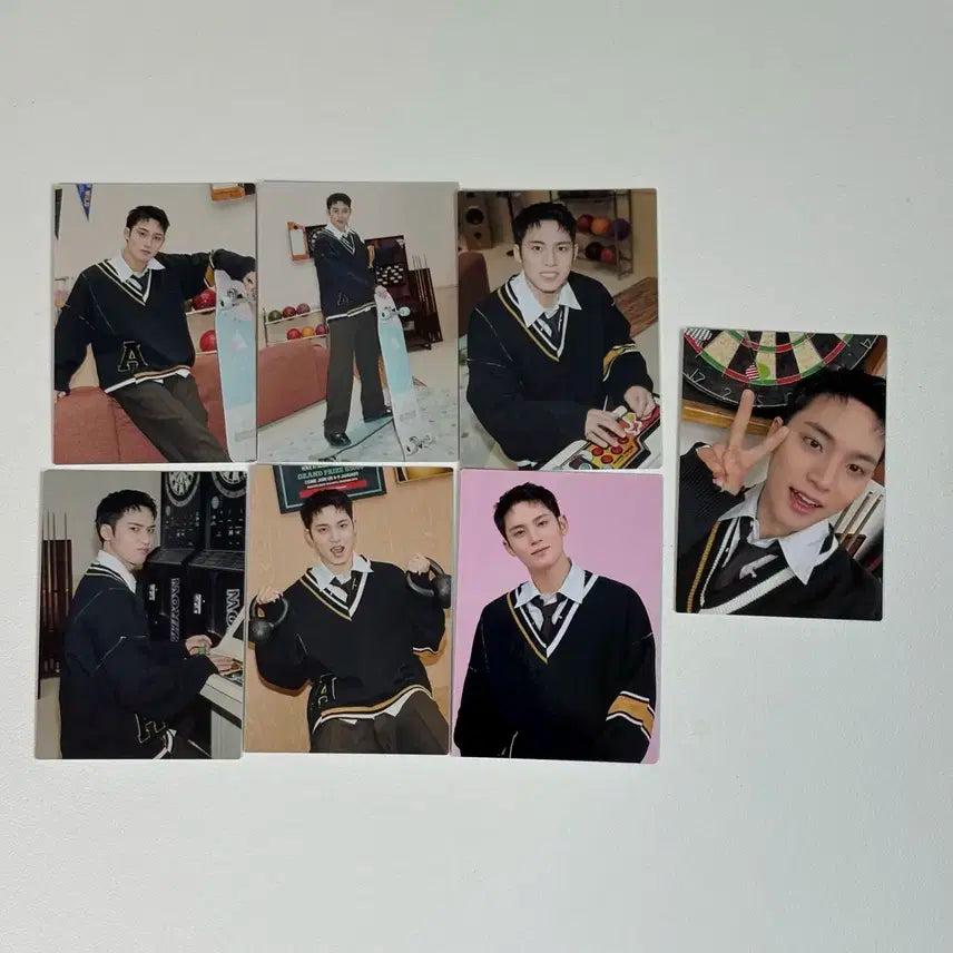 세븐틴 2025 일본 캐럿랜드 홀리데이 민규 트레카 set