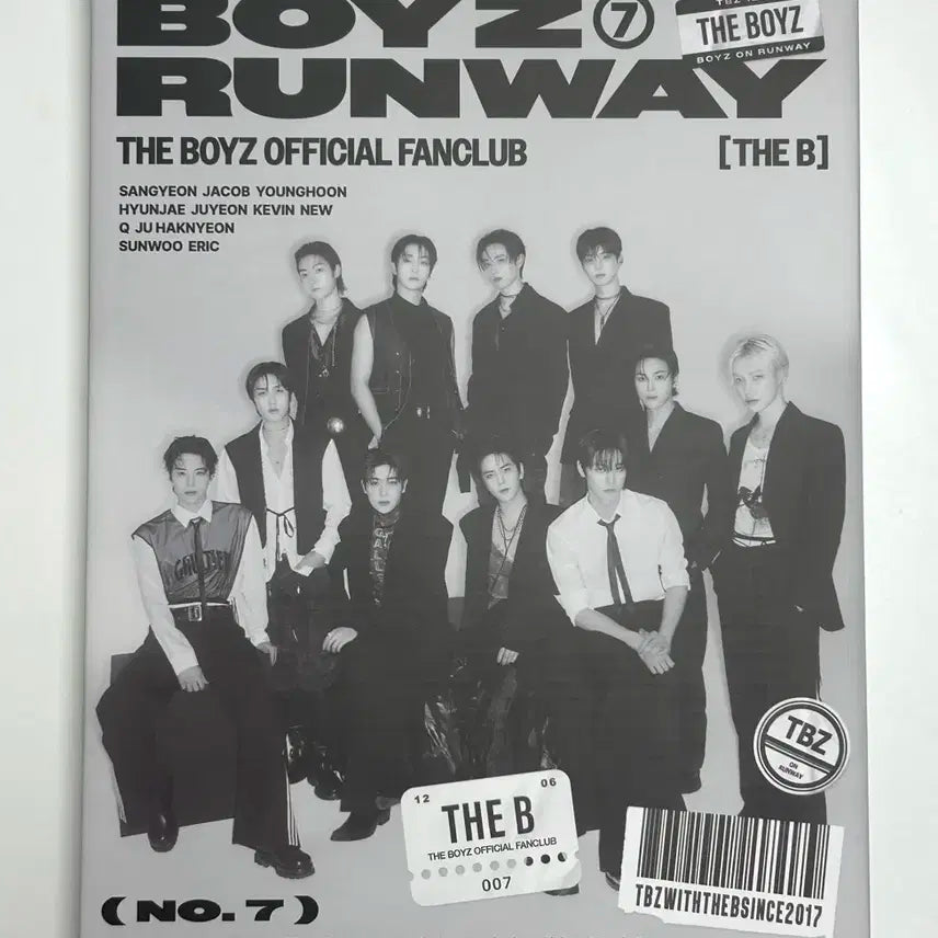 더보이즈 더비키트 7기 tbz 현재 주연 영훈 상연 에릭 선우 포카