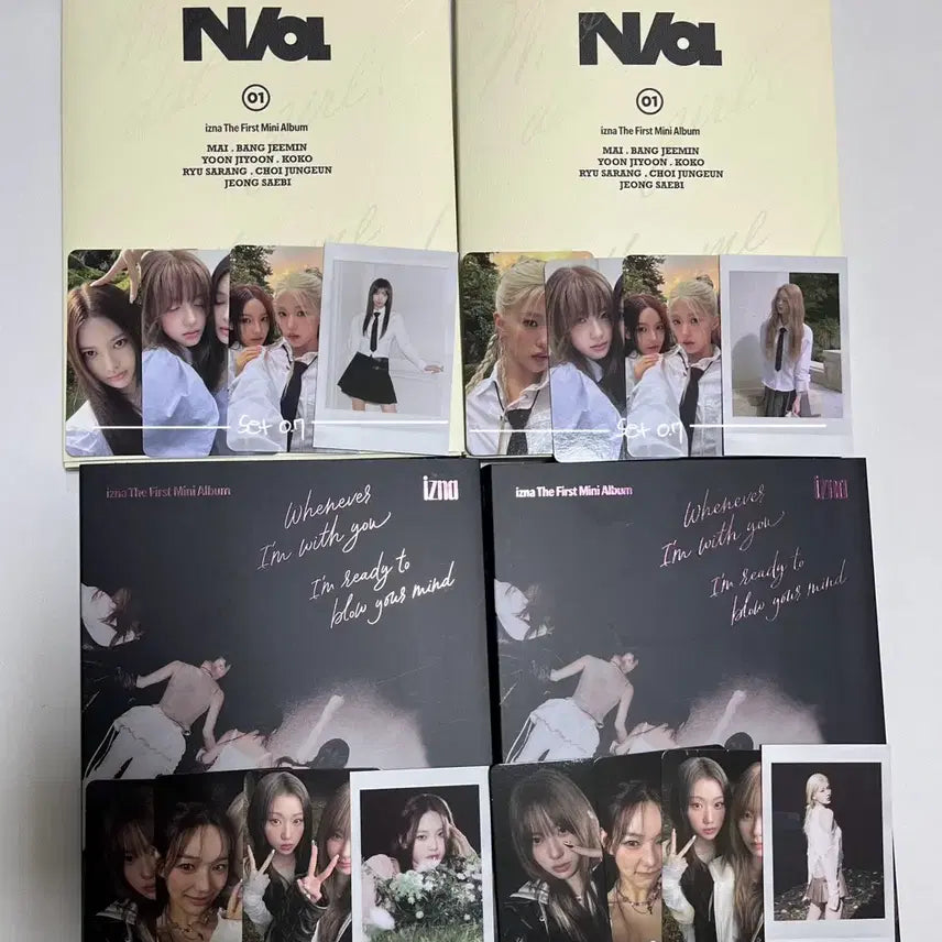이즈나 개봉앨범 풀셋 양도