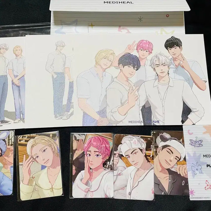 플레이브 메디힐 3차 세트(포카+엽서+미니홀더)
