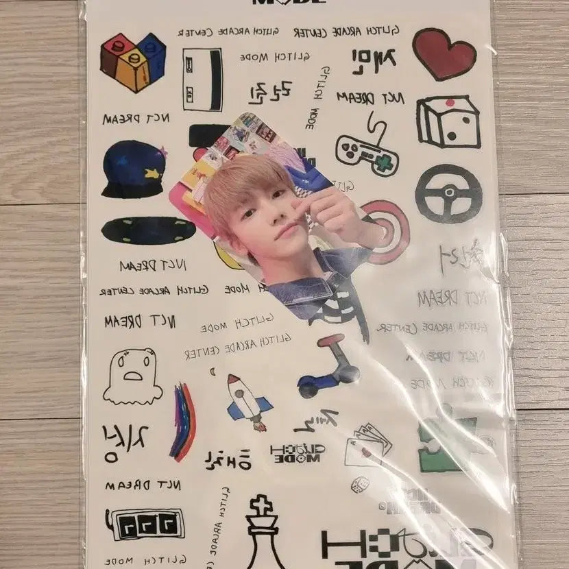 엔시티 드림 글리치모드 재민 타투스티커 세트