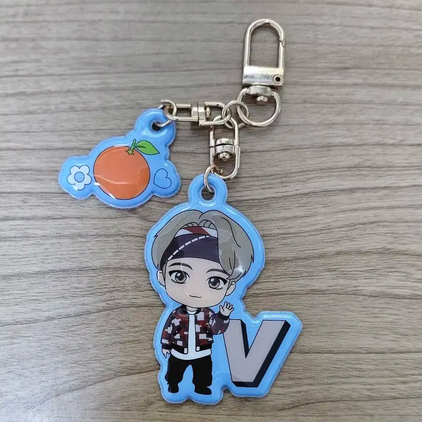 BTS Island 인더섬 뷔 V 타이니탄 키링