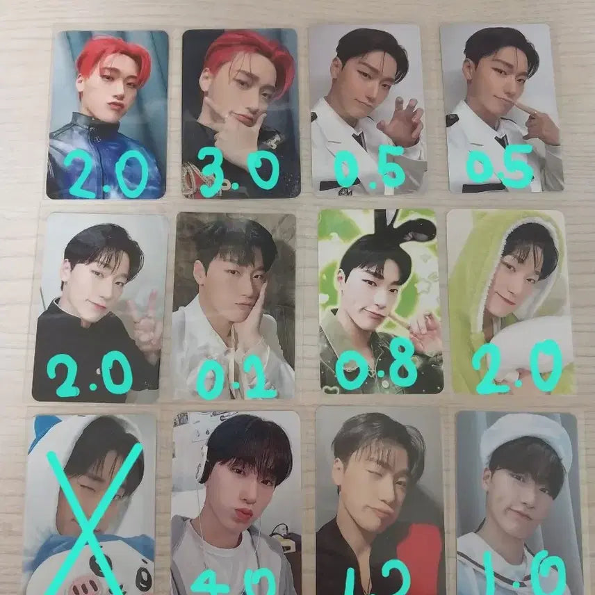 에이티즈 산 포토카드 양도