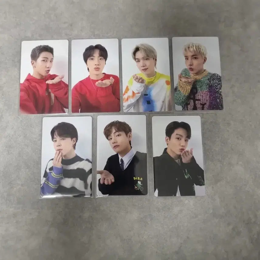 BTS 일본 FC W회원 한정 포카 일괄 양도