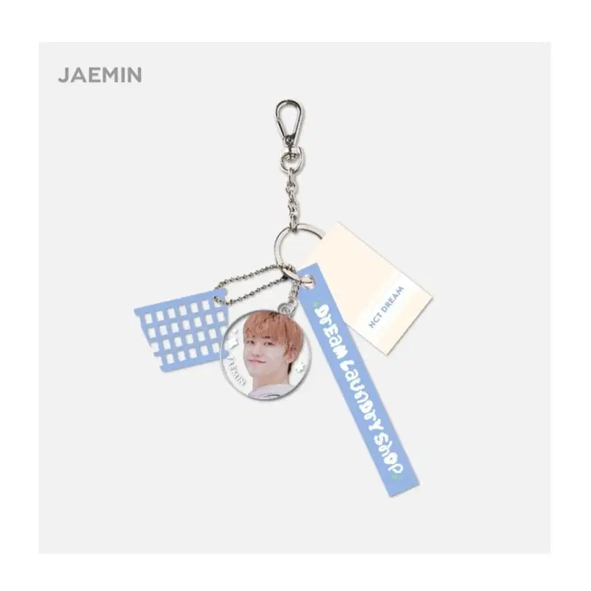 미개봉 원가이하) 재민 엔시티 드림 런드리 샵 레이어드 참 키링