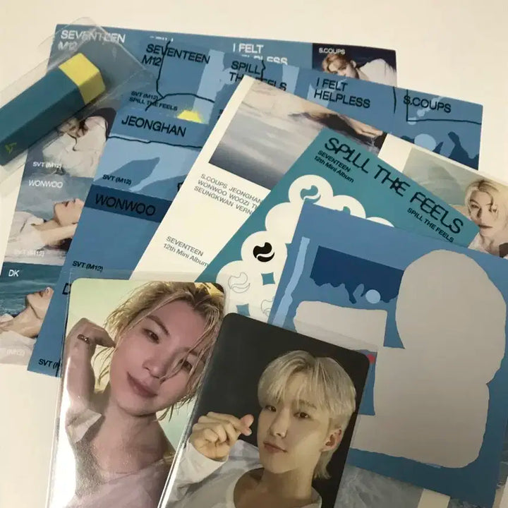 세븐틴 Spill The Feels Blue ver.