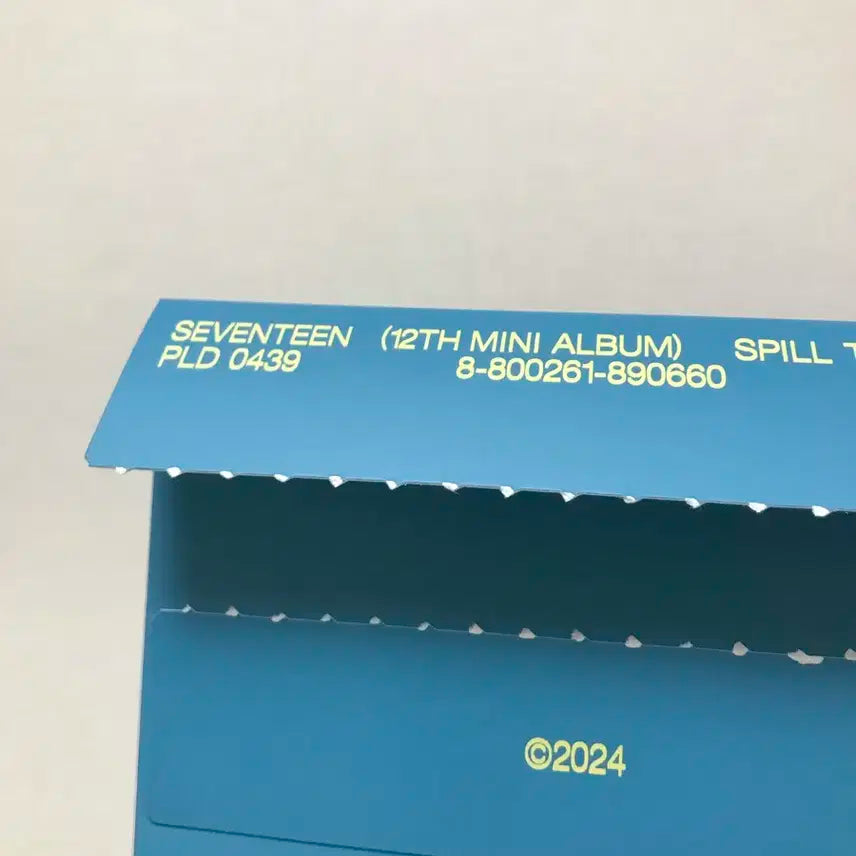 세븐틴 Spill The Feels Blue ver.