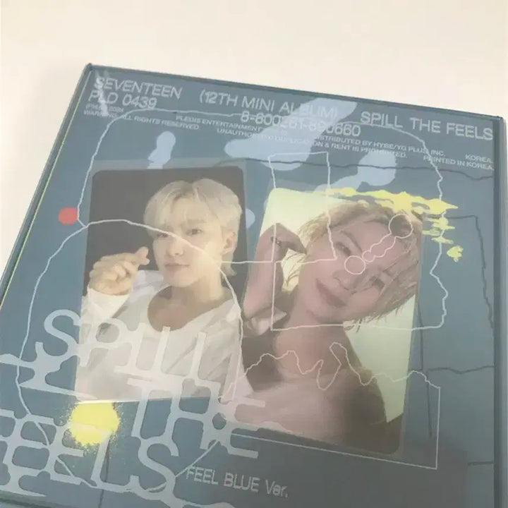 세븐틴 Spill The Feels Blue ver.