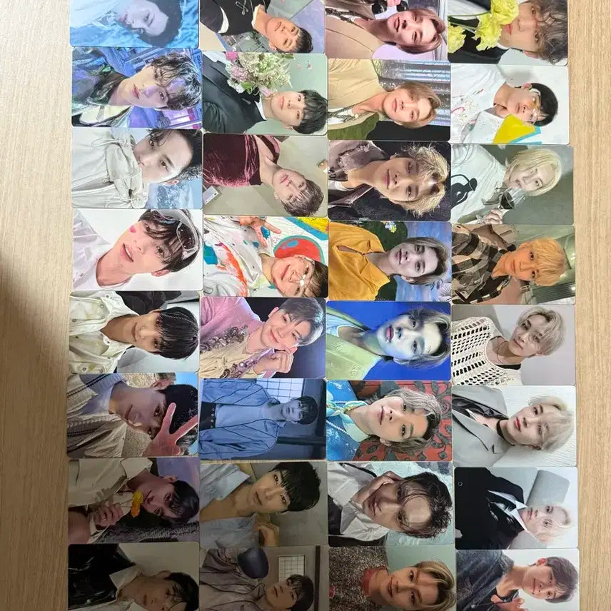 세븐틴 포카 73개 일괄 판매