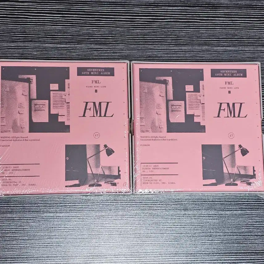 세븐틴 FML faded Mono Life ver. 미개봉