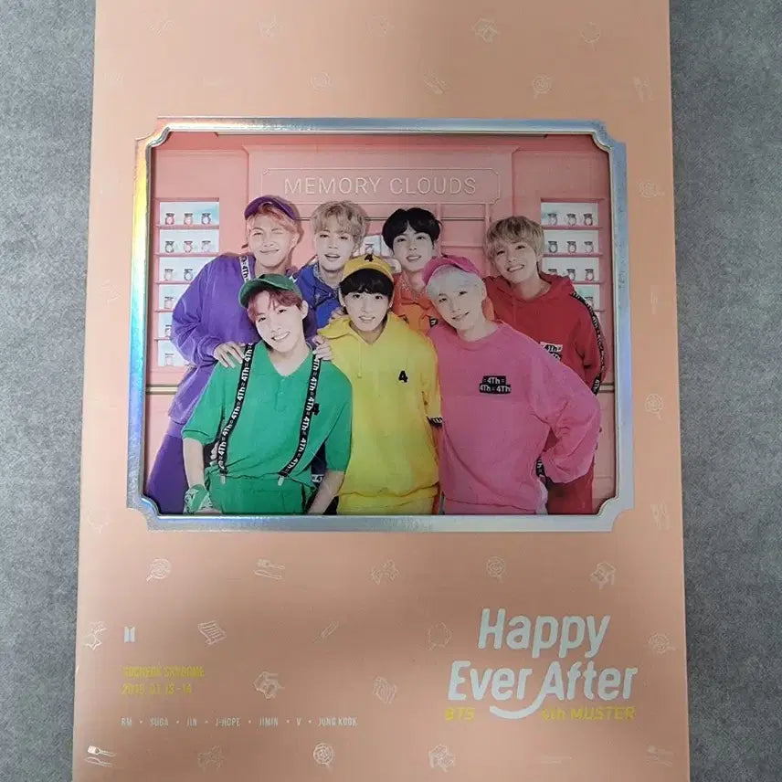 (포카포함) BTS 4기 팬미팅 머사터 DVD 풀세트