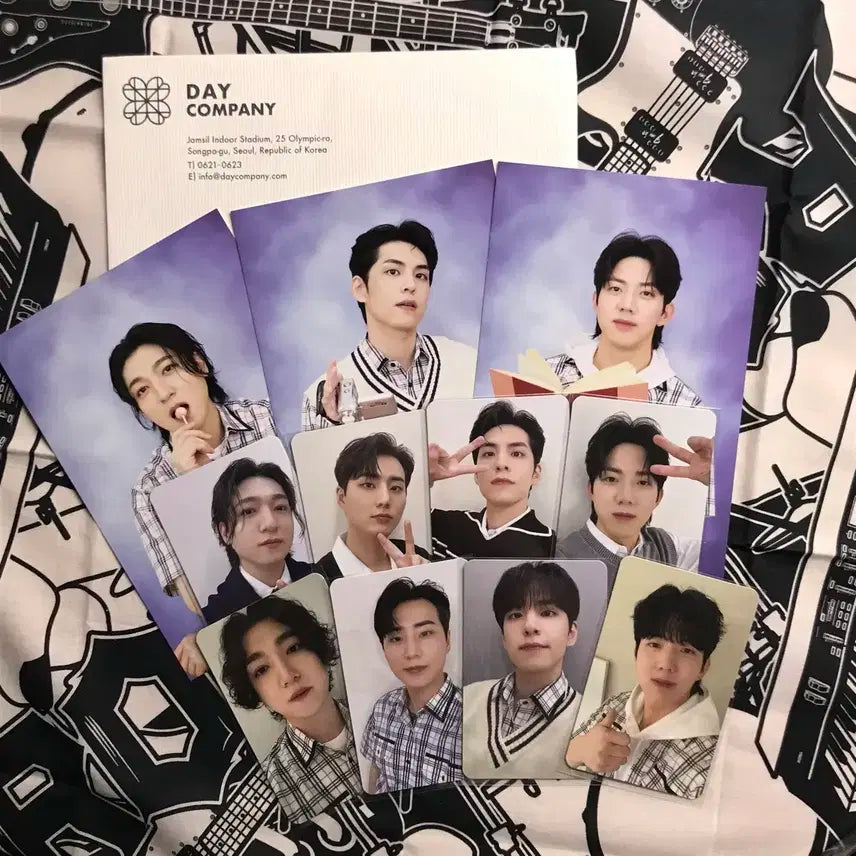할인!!> 데이식스 팬미팅 중콘 중팬 입장포카 입장키트성진영케이원필도운