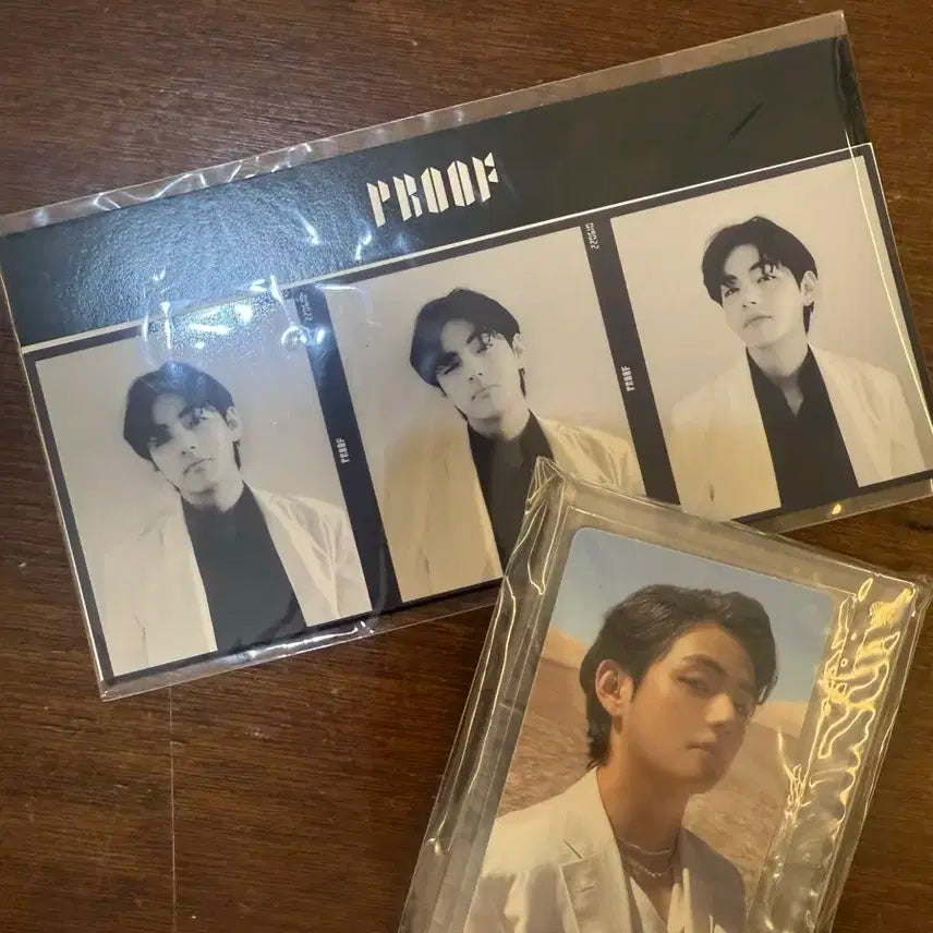 BTS V 위버스특전 proof