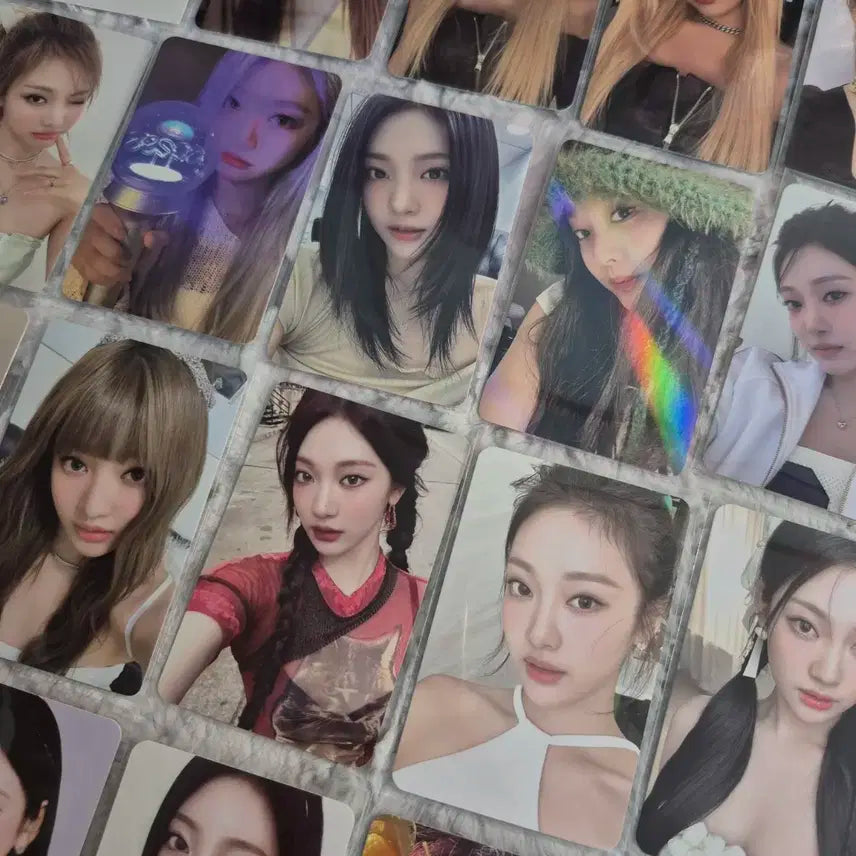최저가!) 에스파 포카 양도 앨포닝닝분철일괄처분미공포마시세시그