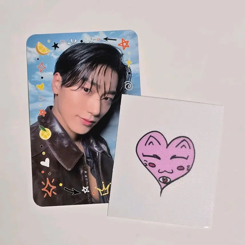 에이티즈 레몬드랍 최산 공방포카 + 띠부씰