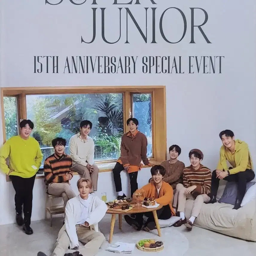 슈퍼주니어 15주년 스페셜 이벤트 초대 포스트 카드 북 판매합니다