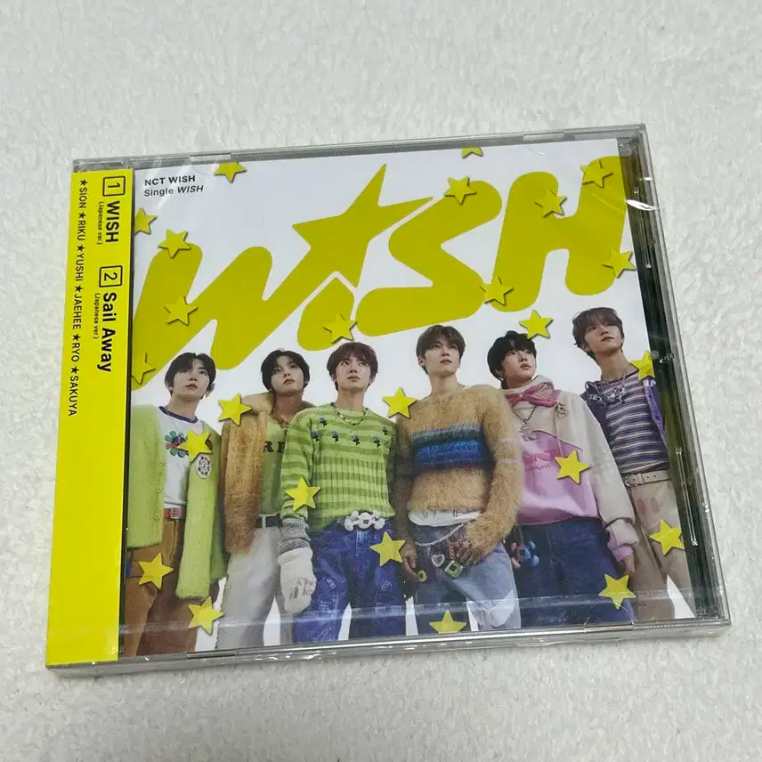 nct wish 위시 일본반 단체 미개봉