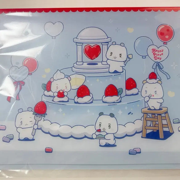 플레이브 2주년 팝업 므메미무 바인더 미개봉