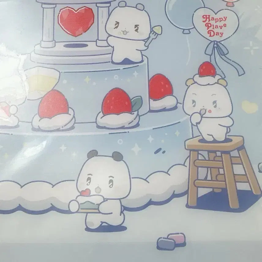 플레이브 2주년 팝업 므메미무 바인더 미개봉