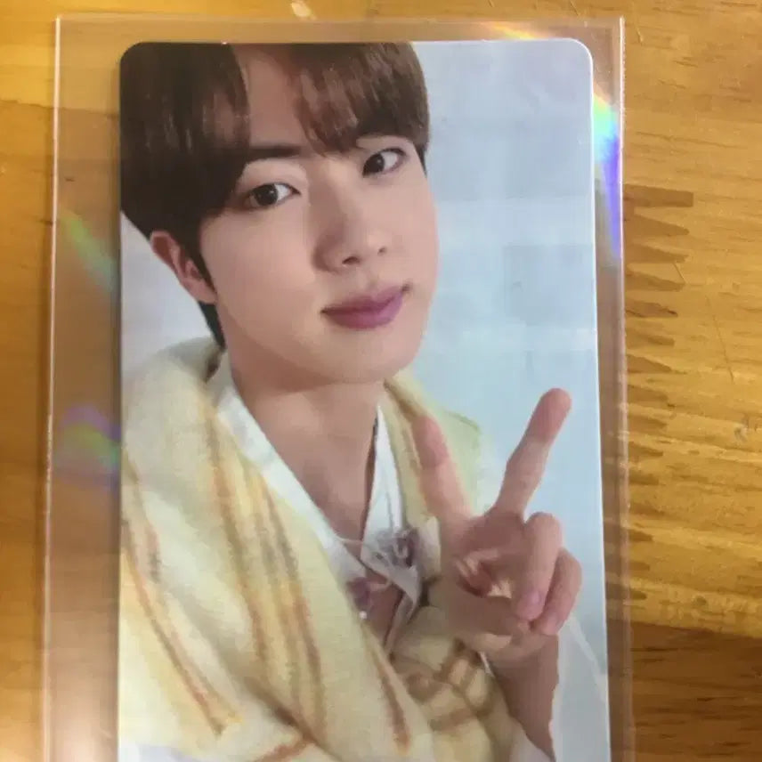 방탄 진 BE 특전포카