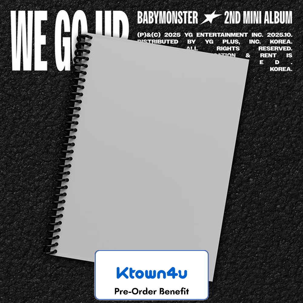 [Pre-Order] BABYMONSTER  -2nd MINI ALBUM [WE GO UP] +Pre-Order Benefit (GO Ver.) (2)