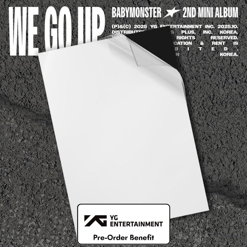 [Pre-Order] BABYMONSTER  -2nd MINI ALBUM [WE GO UP] +Pre-Order Benefit (WE Ver.) (2)