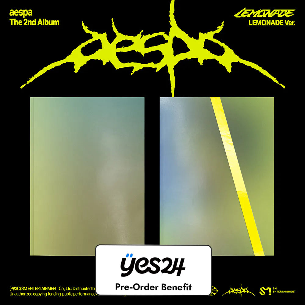 [Pre-Order] AESPA - THE 2nd Album [LEMONADE] + Pre-Order Benefit (Choose Version)