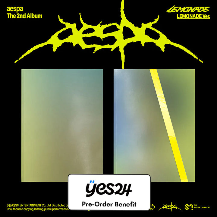 [Pre-Order] AESPA - THE 2nd Album [LEMONADE] + Pre-Order Benefit (Choose Version)
