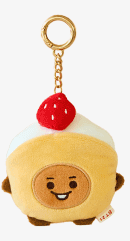 BT21 - BABY PLUSH KEYRING BAKERY SHOP (Choose Member)**