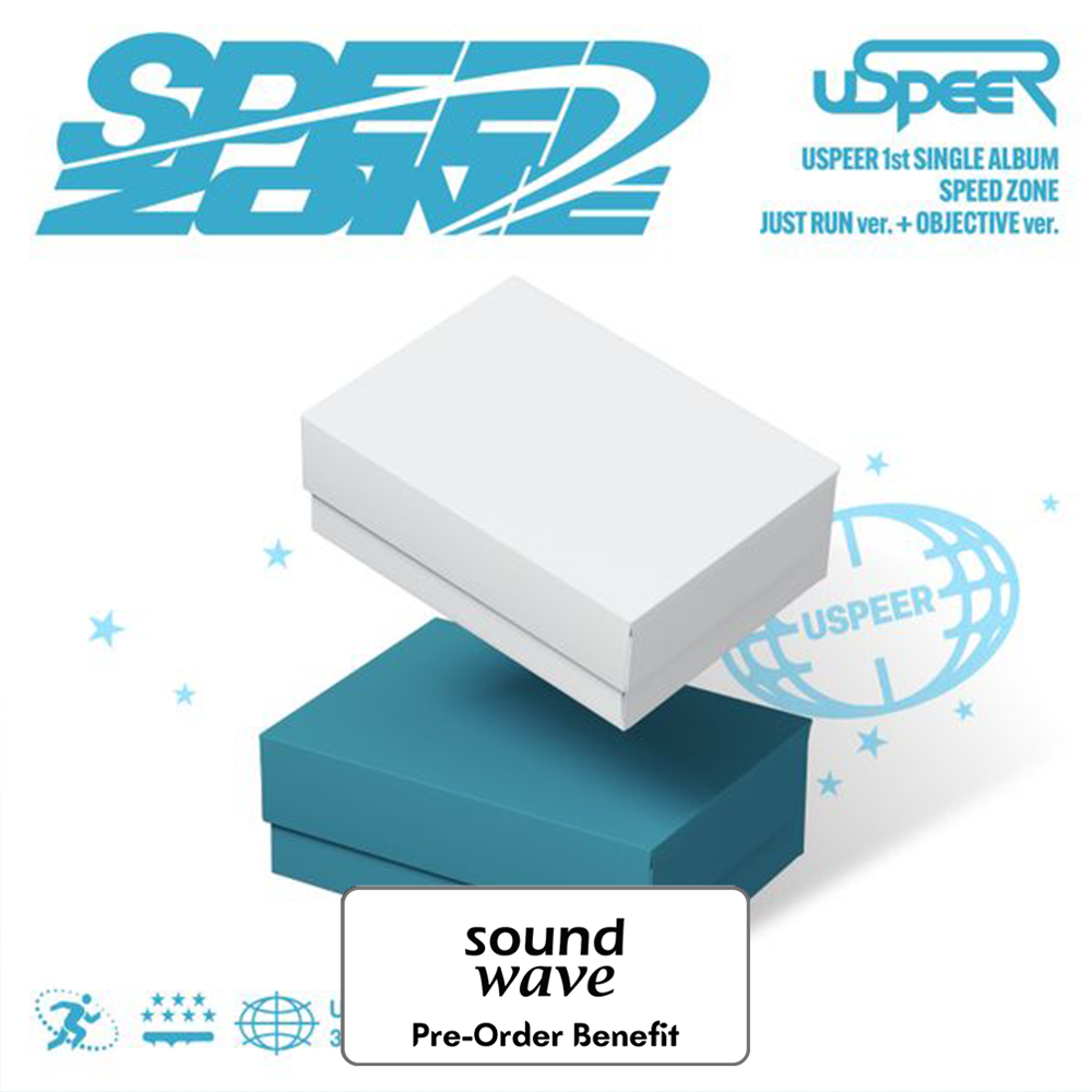 **[Pre-Order] USPEER - 1st Single Album "SPEED ZONE" + Pre-Order Benefit