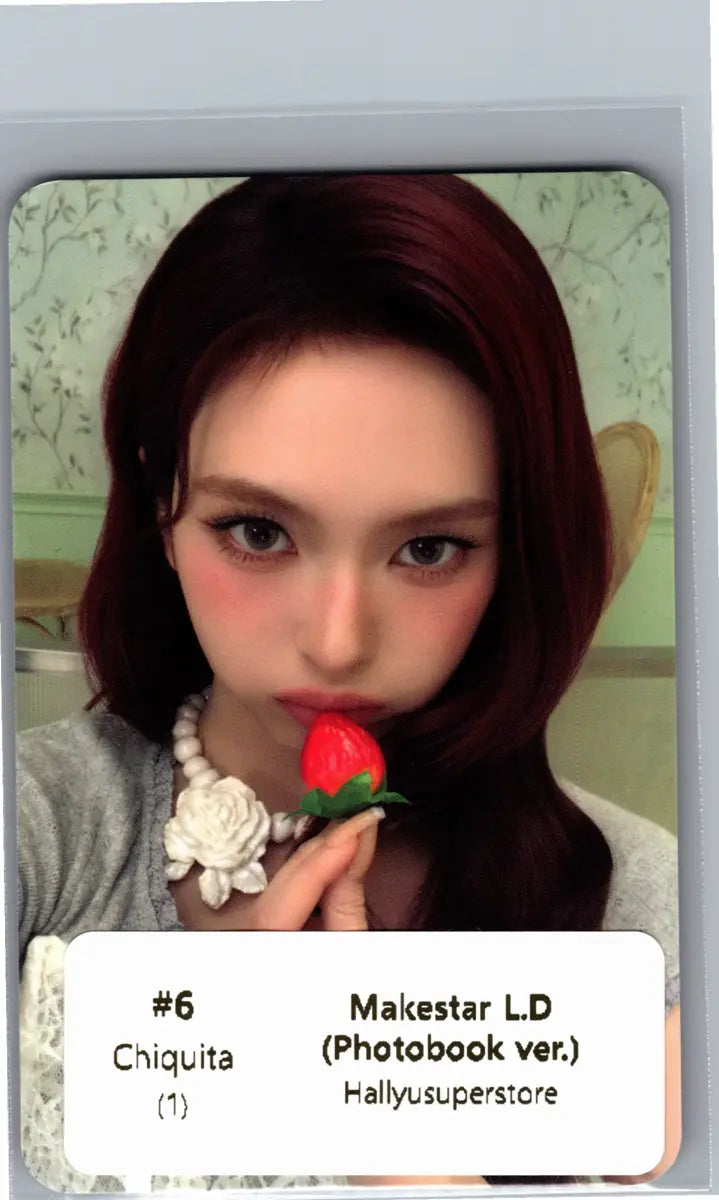 BABYMONSTER "SUGAR HONEY ICE TEA" - Makestar Lucky Draw Event Photocard (Photobook ver.) [26.06.17]