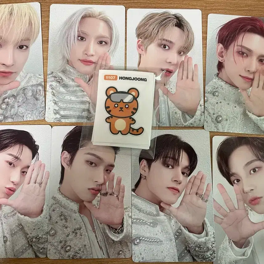 에이티즈 사첵 포카 풀셋 + 띠부씰