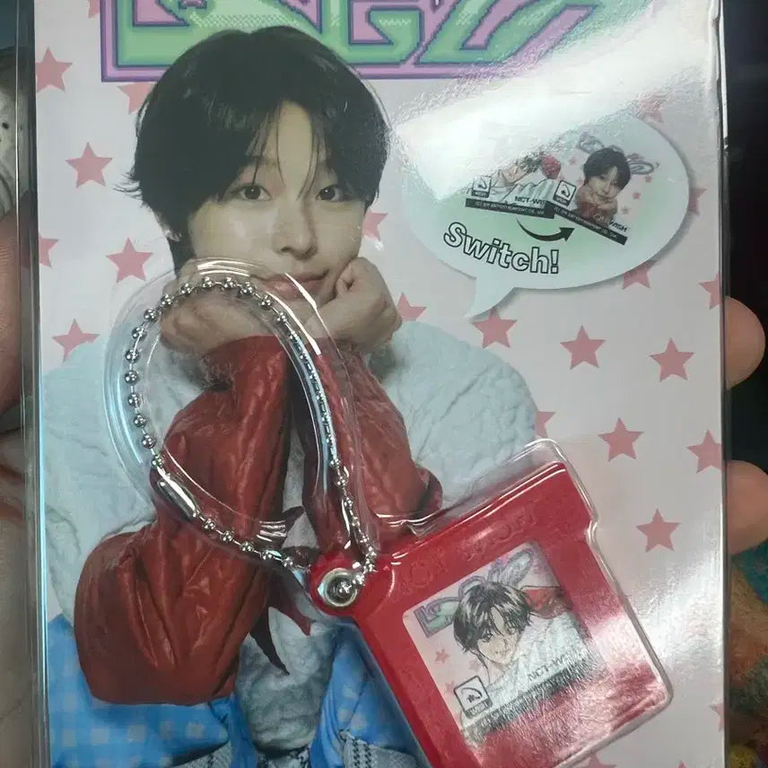 엔시티위시 리쿠 로그인 엠디 게임팩 키링