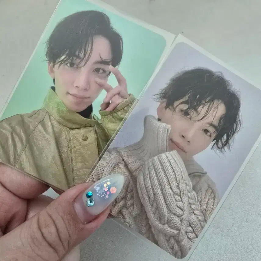 세븐틴)정한 spur 잡지 특전포카