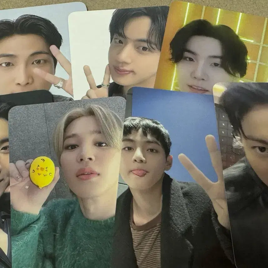BTS festa photo card selfie set