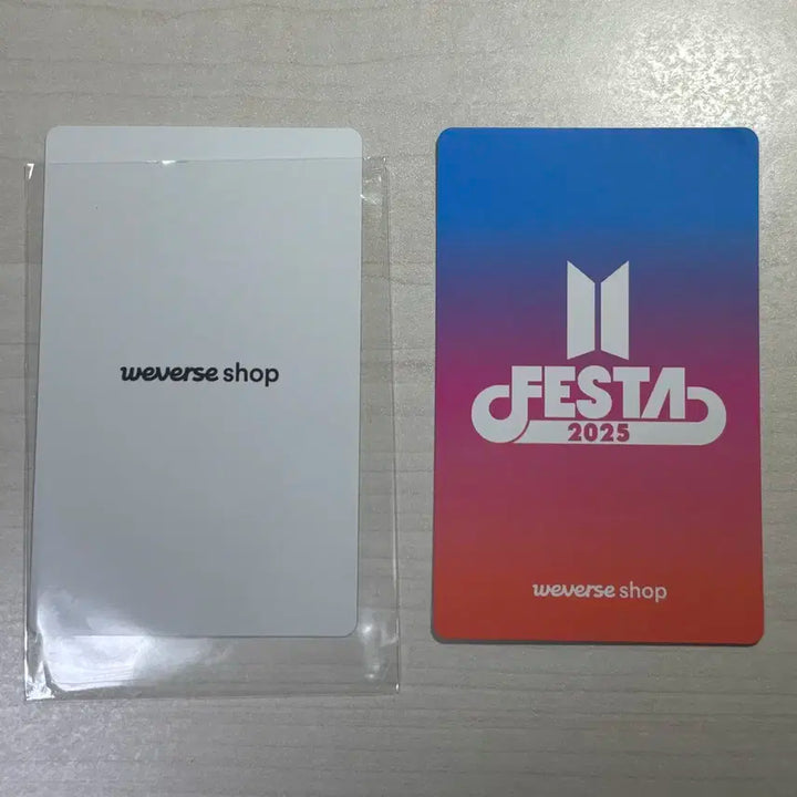 2025 방탄 페스타 윤기 포카 양도
