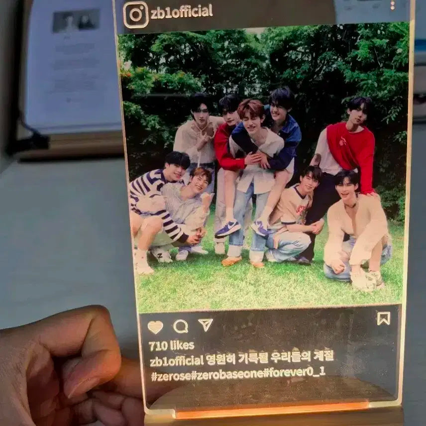 제로베이스원 무드등