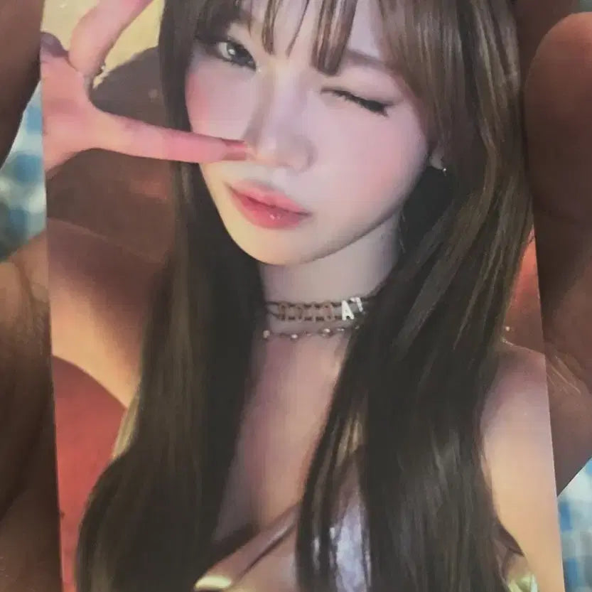 르세라핌 김채원 HOT 1주차 공방포카