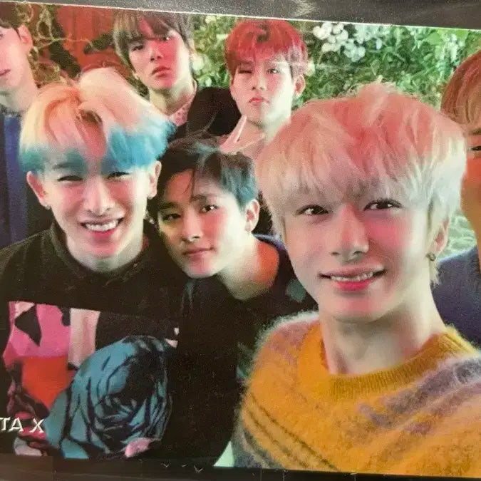 몬스타엑스 단체 포카
