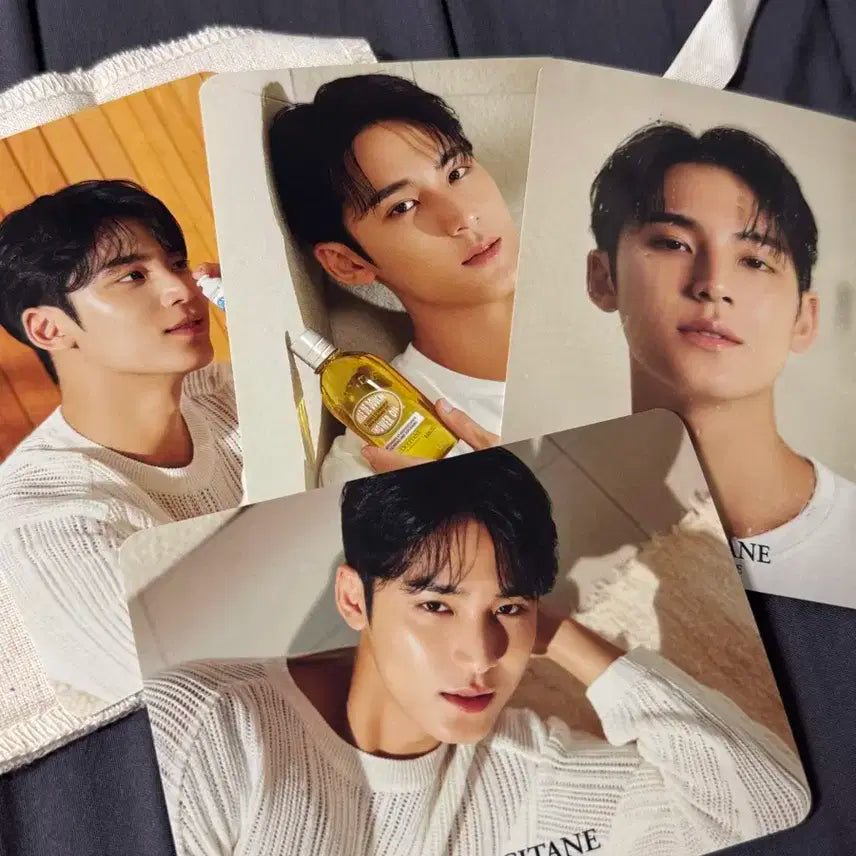 세븐틴 민규 록시땅 포카