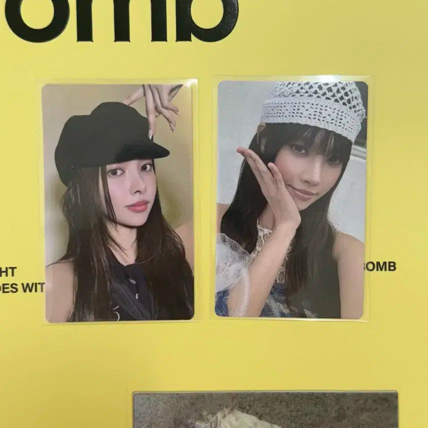 아일릿 bomb 윤아 포카 + STAR BOMB 개봉 앨범 일반반 양도