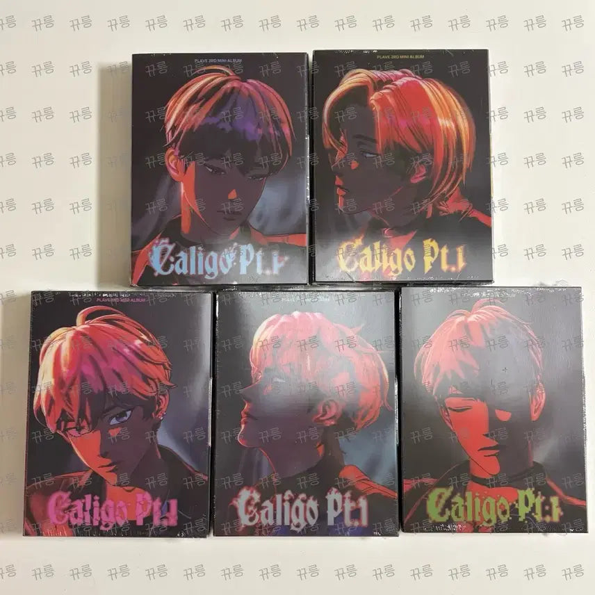 플레이브 Caligo pt.1 뱅가드 버전 미개봉 앨범