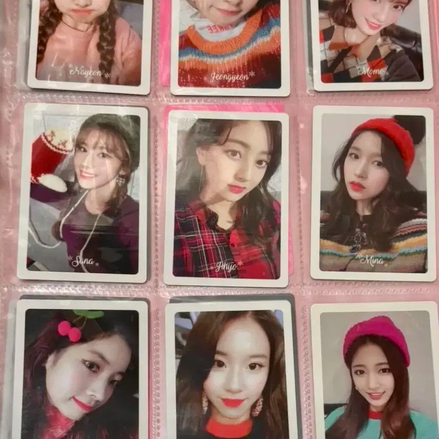 트와이스 merry happy 풀세트