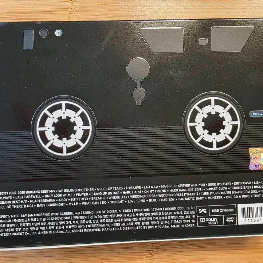 빅뱅 2006-2012 베스트 뮤직비디오 컬렉션 DVD