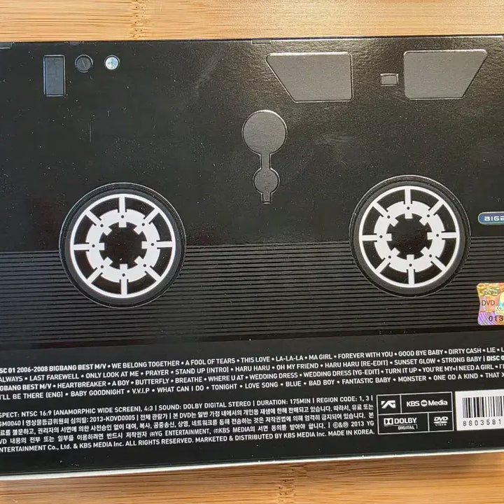 빅뱅 2006-2012 베스트 뮤직비디오 컬렉션 DVD